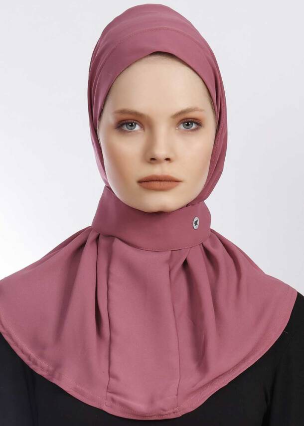 Krep Kumaş Fularlı Likralı Şal - 89