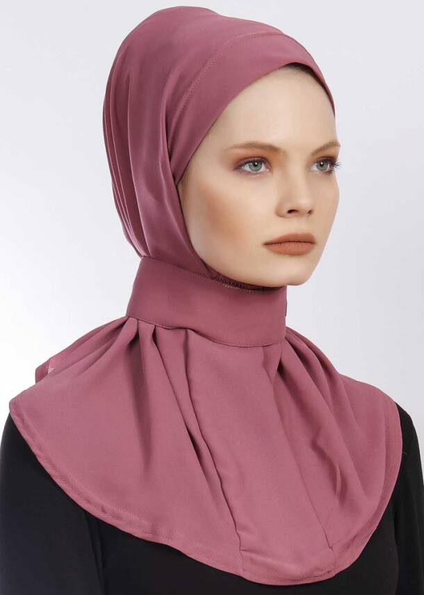 Krep Kumaş Fularlı Likralı Şal - 90