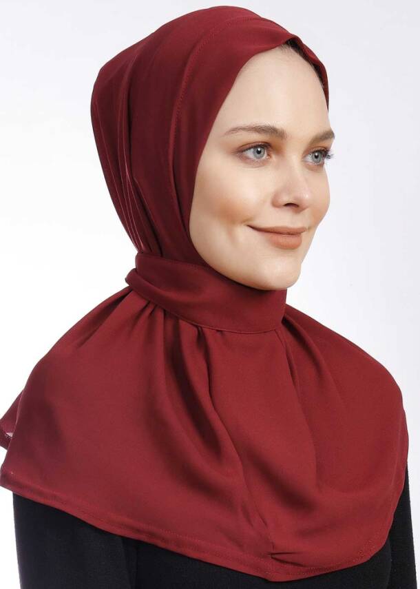 Krep Kumaş Fularlı Likralı Şal - 94