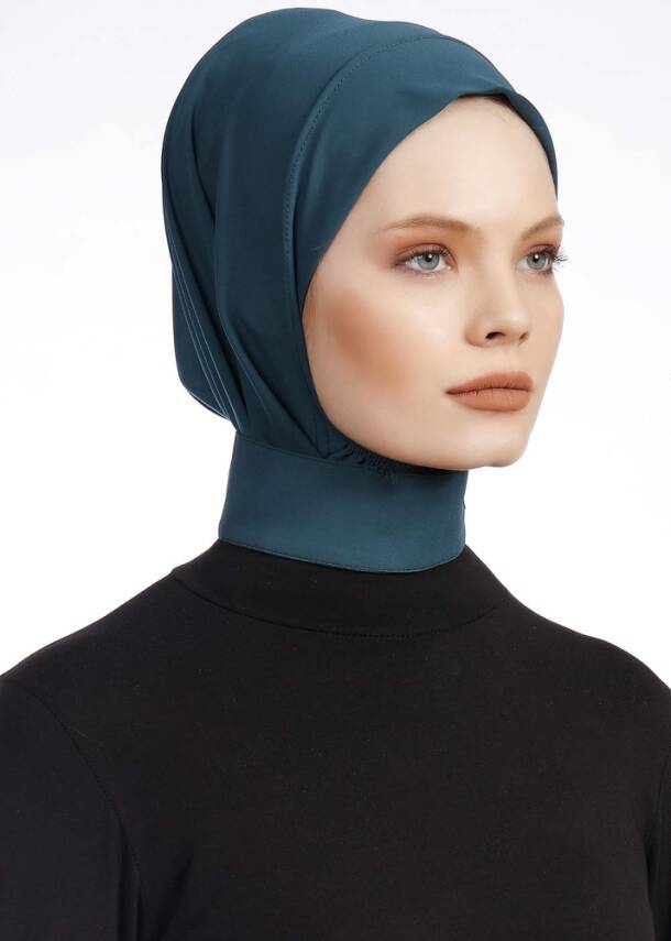 Krep Kumaş Fularlı Likralı Şal - 97