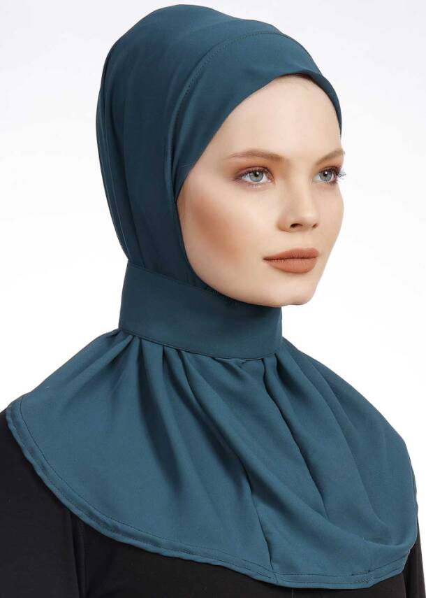 Krep Kumaş Fularlı Likralı Şal - 98