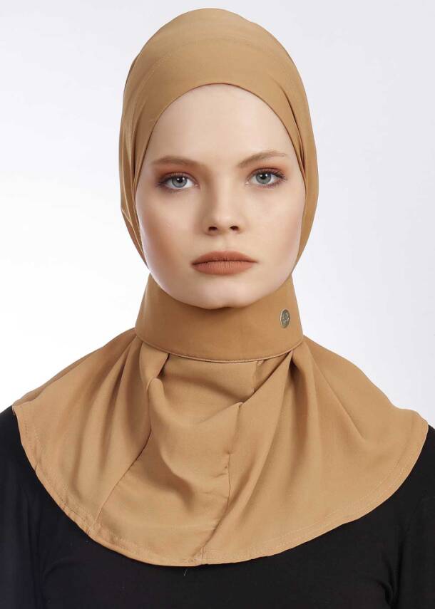 Krep Kumaş Fularlı Likralı Şal - 101