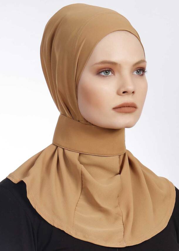 Krep Kumaş Fularlı Likralı Şal - 102