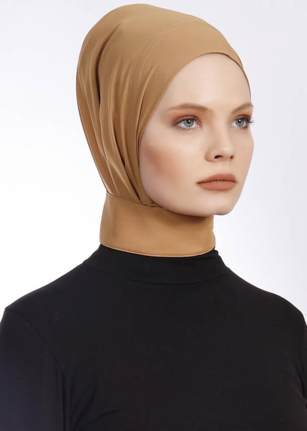 Krep Kumaş Fularlı Likralı Şal - 104