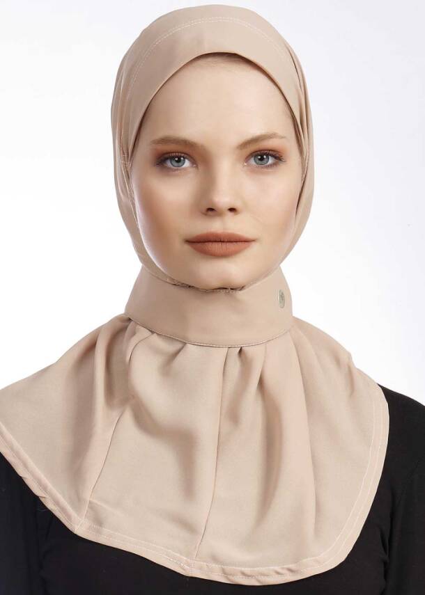 Krep Kumaş Fularlı Likralı Şal - 105