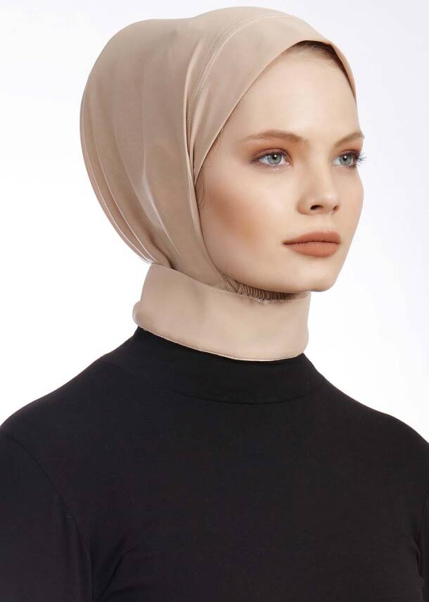 Krep Kumaş Fularlı Likralı Şal - 108