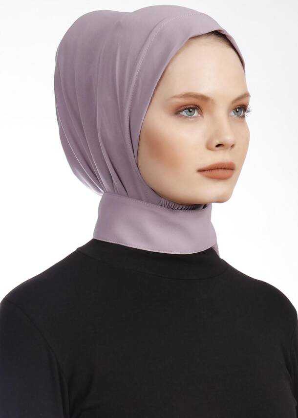 Krep Kumaş Fularlı Likralı Şal - 112