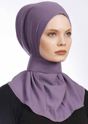 Krep Kumaş Fularlı Likralı Şal - 114