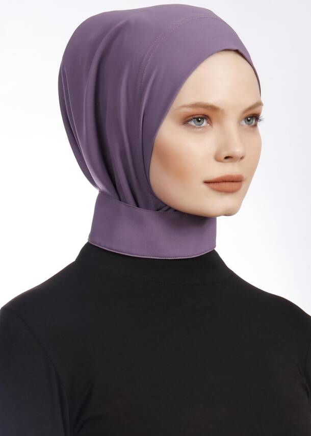 Krep Kumaş Fularlı Likralı Şal - 116