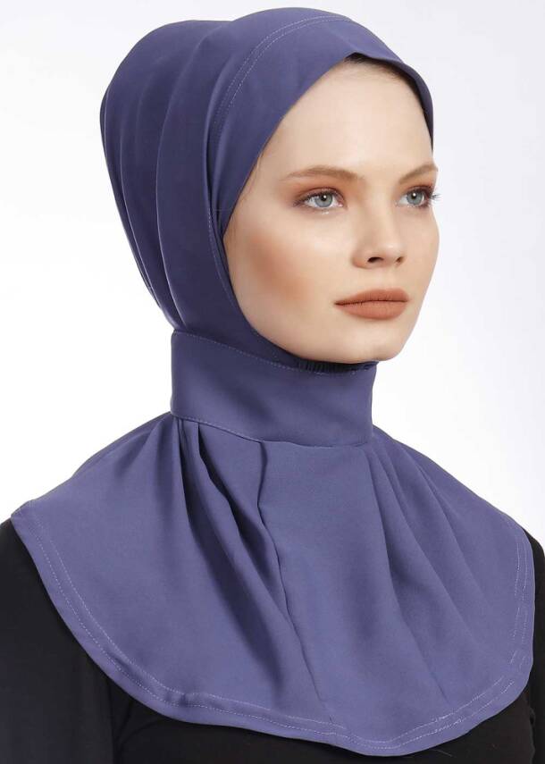 Krep Kumaş Fularlı Likralı Şal - 118