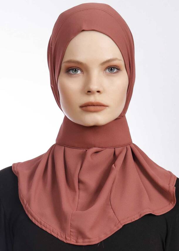 Krep Kumaş Fularlı Likralı Şal - 121