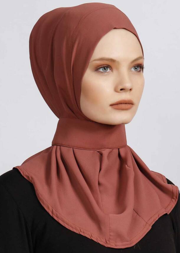 Krep Kumaş Fularlı Likralı Şal - 122