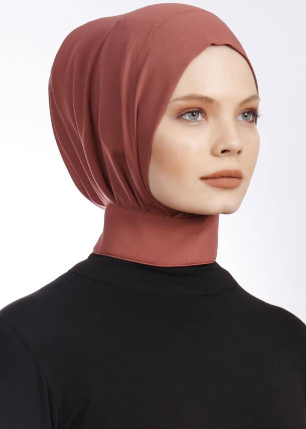 Krep Kumaş Fularlı Likralı Şal - 124