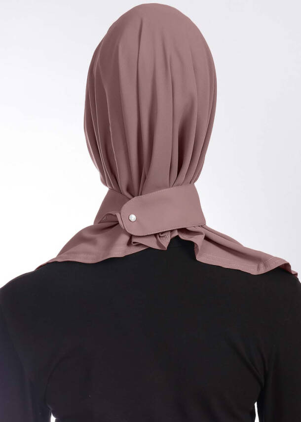 Krep Kumaş Fularlı Likralı Şal - 126