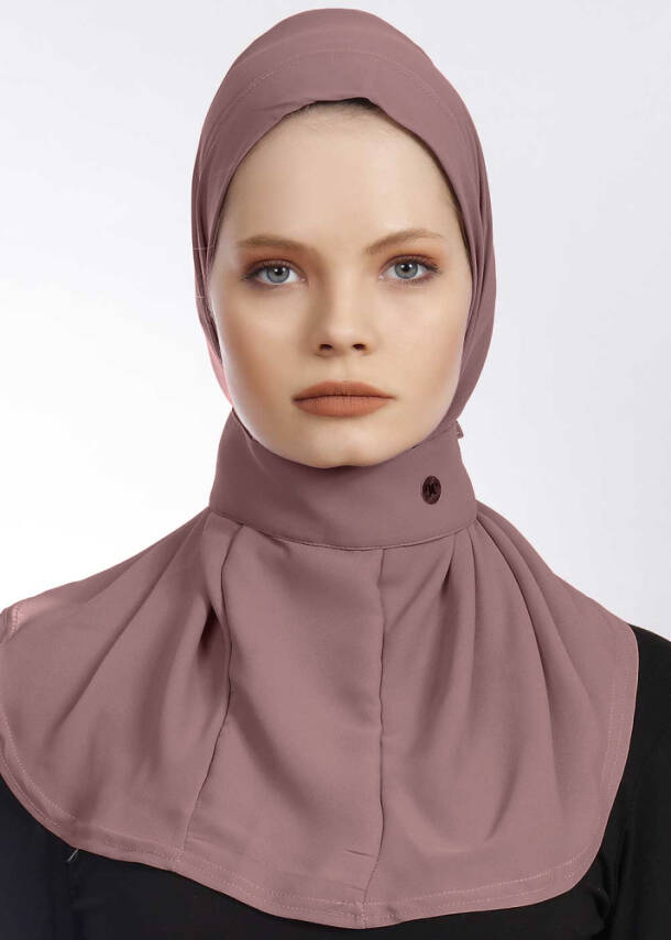 Krep Kumaş Fularlı Likralı Şal - 128