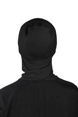 Küçük Hijab Boyunlu Hazır Esnek Sporcu Bone - 4