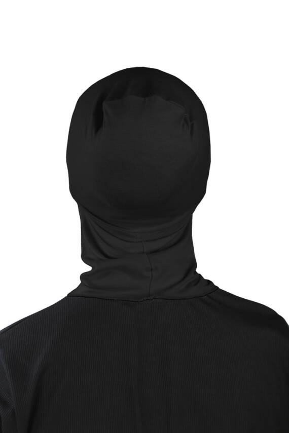 Küçük Hijab Boyunlu Hazır Esnek Sporcu Bone - 4