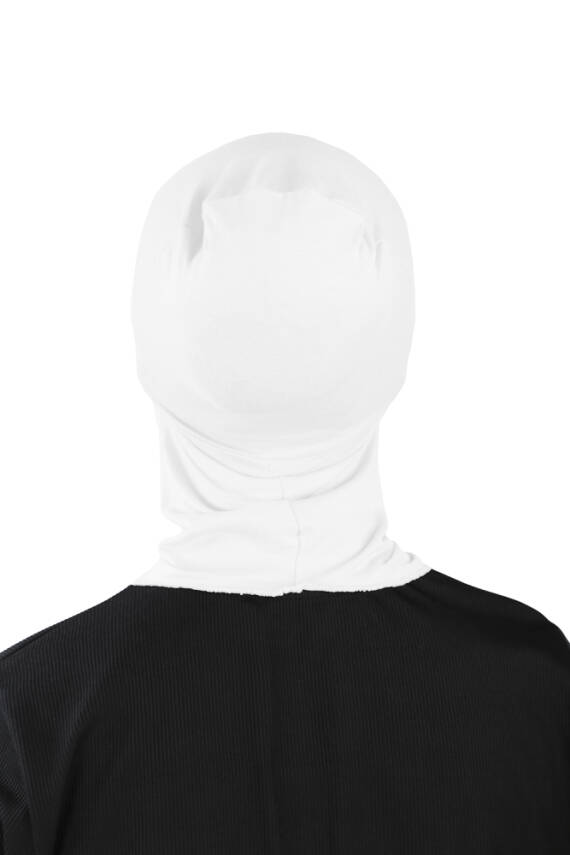 Küçük Hijab Boyunlu Hazır Esnek Sporcu Bone - 7
