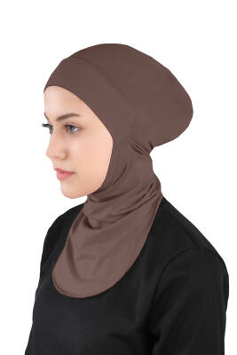 Küçük Hijab Boyunlu Hazır Esnek Sporcu Bone - 18