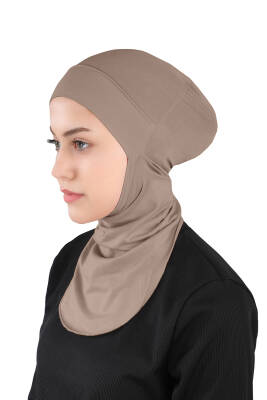 Küçük Hijab Boyunlu Hazır Esnek Sporcu Bone - 21
