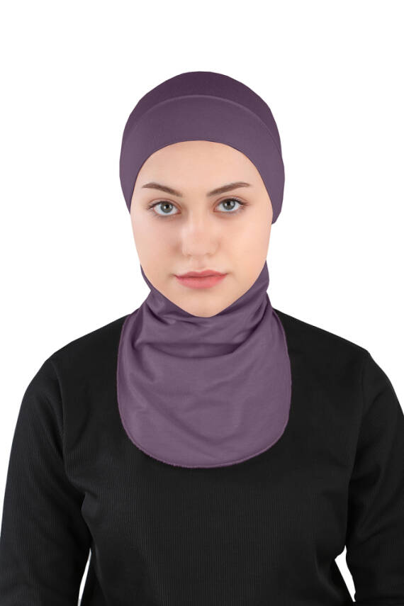 Küçük Hijab Boyunlu Hazır Esnek Sporcu Bone - 41