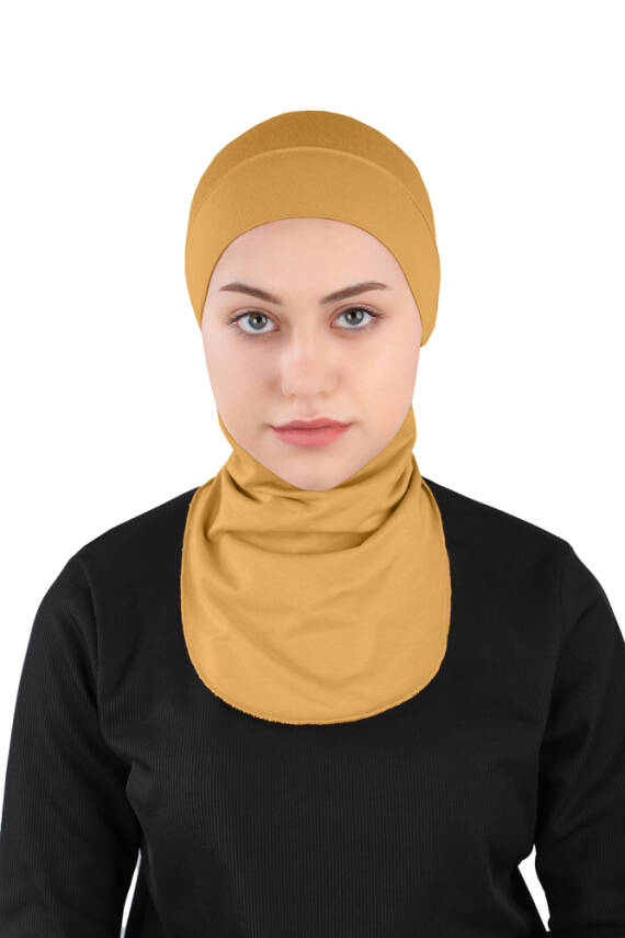 Küçük Hijab Boyunlu Hazır Esnek Sporcu Bone - 47
