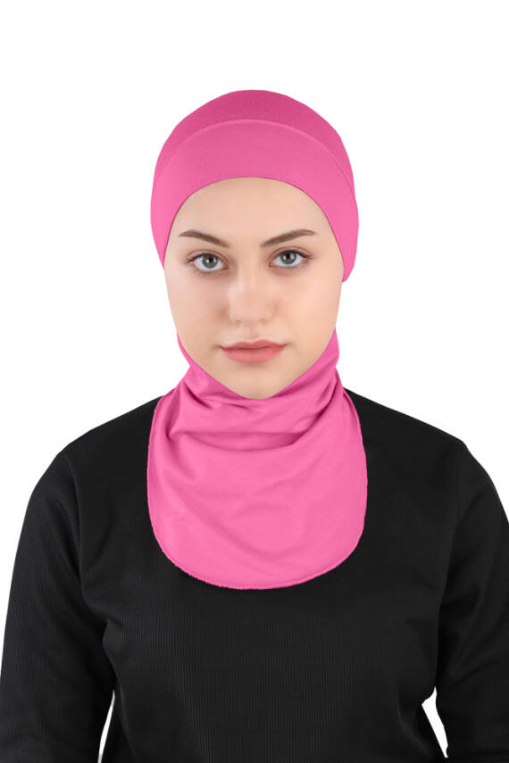Küçük Hijab Boyunlu Hazır Esnek Sporcu Bone - 53