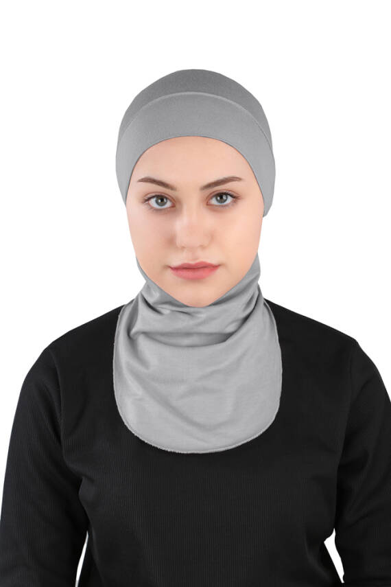 Küçük Hijab Boyunlu Hazır Esnek Sporcu Bone - 62