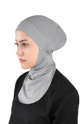 Küçük Hijab Boyunlu Hazır Esnek Sporcu Bone - 63