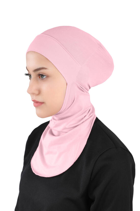 Küçük Hijab Boyunlu Hazır Esnek Sporcu Bone - 69