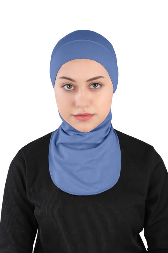Küçük Hijab Boyunlu Hazır Esnek Sporcu Bone - 74