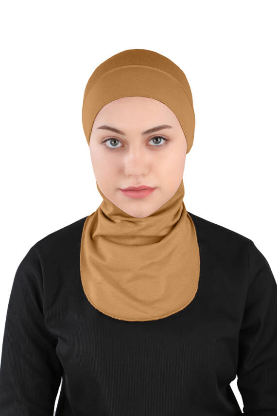 Küçük Hijab Boyunlu Hazır Esnek Sporcu Bone - 95