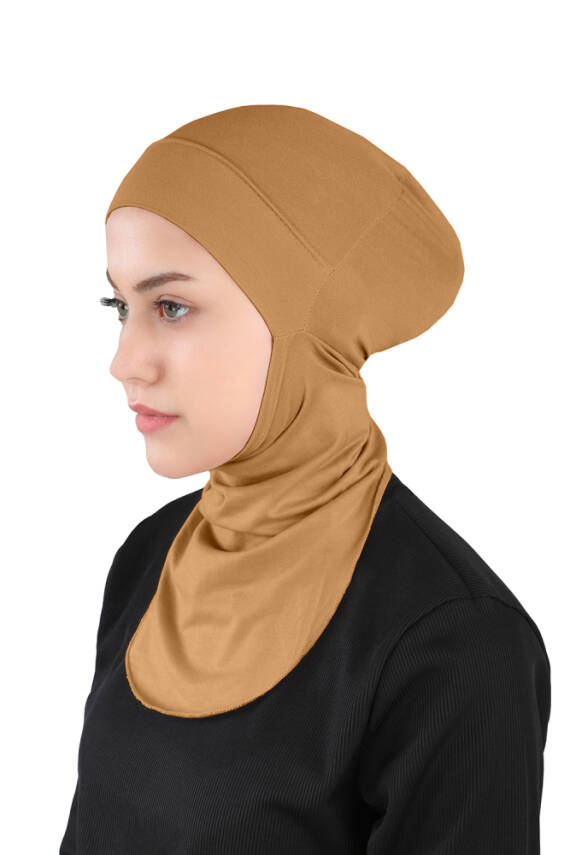 Küçük Hijab Boyunlu Hazır Esnek Sporcu Bone - 96