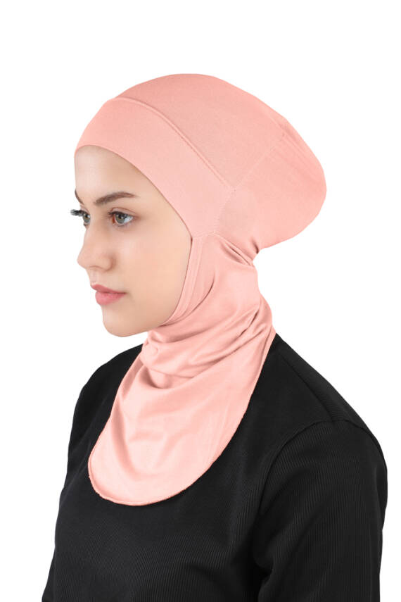 Küçük Hijab Boyunlu Hazır Esnek Sporcu Bone - 99