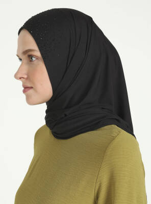 Micro Taşlı Scarfs Hijab - 4