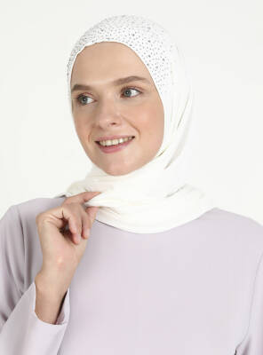 Micro Taşlı Scarfs Hijab - 6