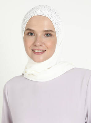 Micro Taşlı Scarfs Hijab - 7