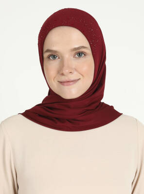 Micro Taşlı Scarfs Hijab - 10