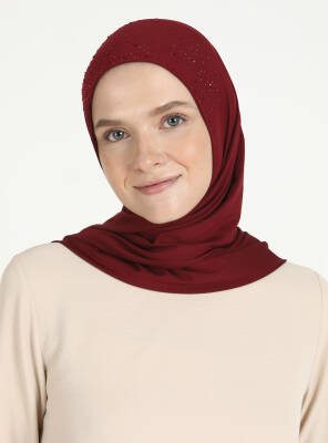 Micro Taşlı Scarfs Hijab - 11