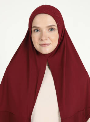 Micro Taşlı Scarfs Hijab - 13