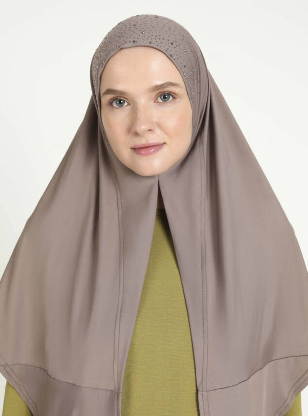 Micro Taşlı Scarfs Hijab - 21