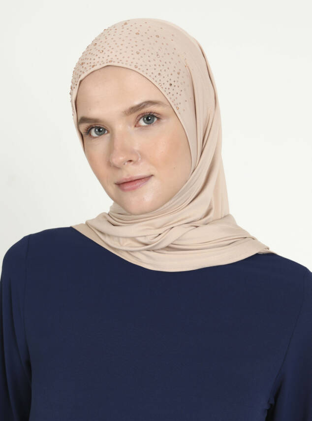 Micro Taşlı Scarfs Hijab - 23