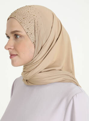 Micro Taşlı Scarfs Hijab - 28