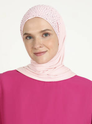 Micro Taşlı Scarfs Hijab - 31