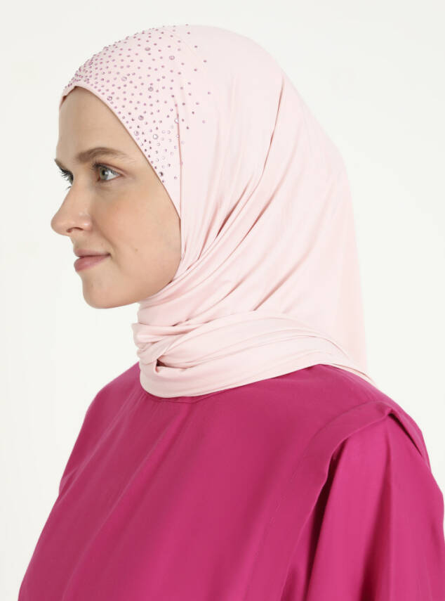 Micro Taşlı Scarfs Hijab - 32