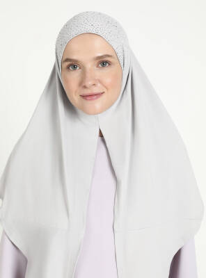 Micro Taşlı Scarfs Hijab - 37