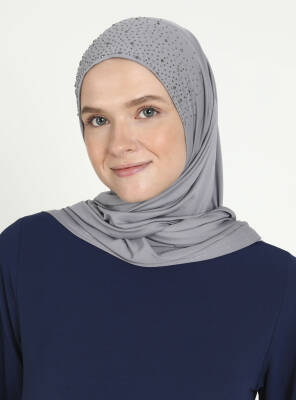 Micro Taşlı Scarfs Hijab - 39