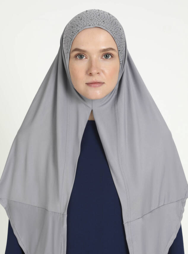 Micro Taşlı Scarfs Hijab - 41