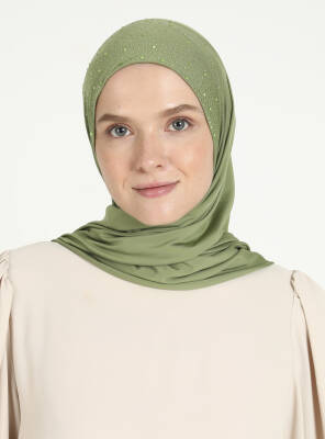 Micro Taşlı Scarfs Hijab - 42