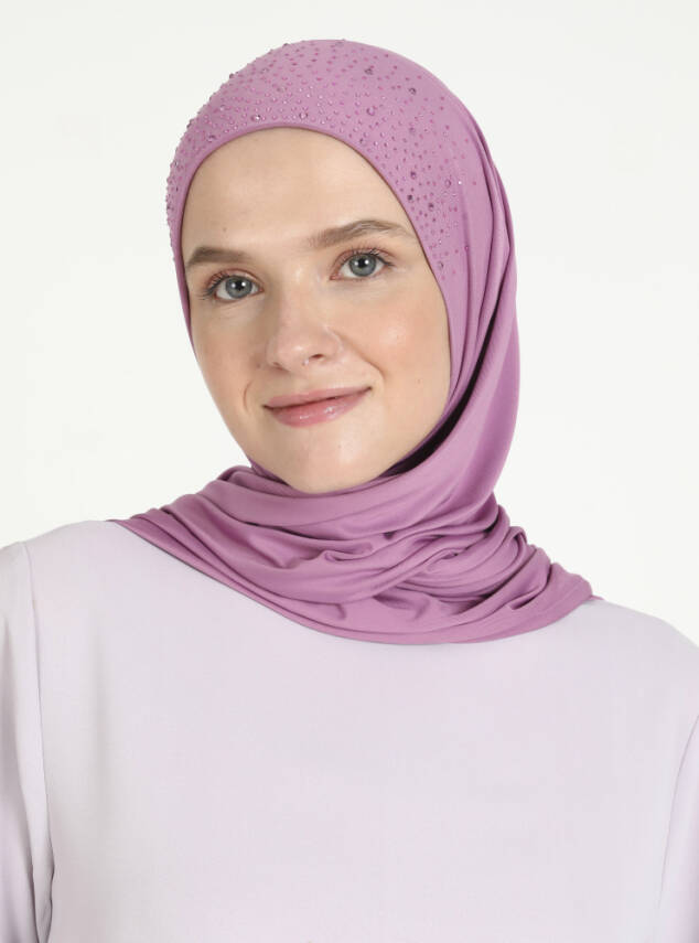 Micro Taşlı Scarfs Hijab - 51